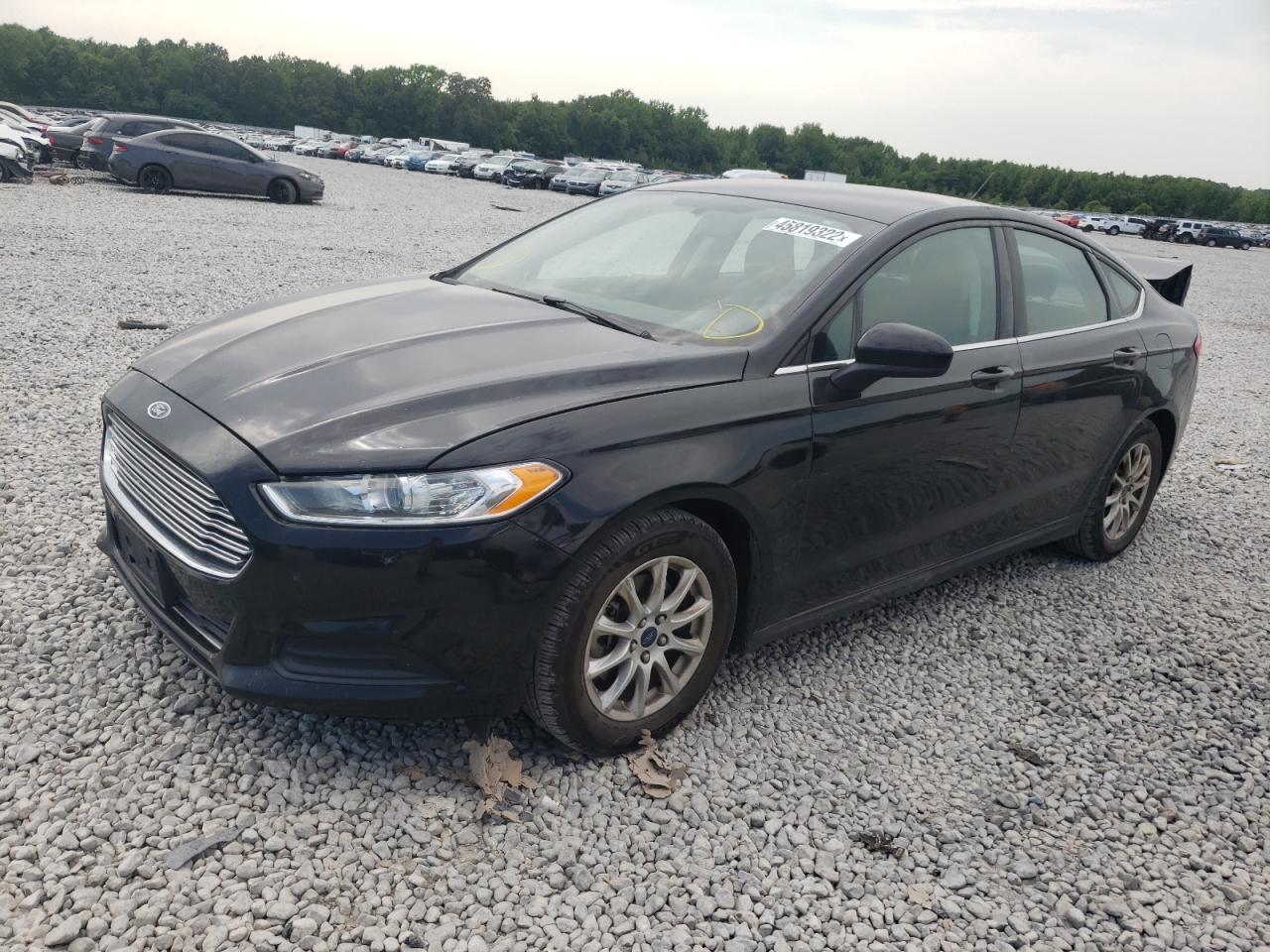 Photo 2 from auction – 2016 FORD FUSION S with VIN 3FA6P0G73GR311429