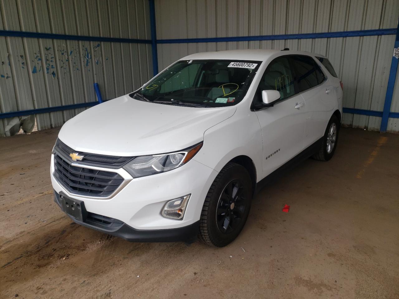 Photo 2 from auction – 2018 CHEVROLET EQUINOX LT with VIN 3GNAXJEV9JS575158