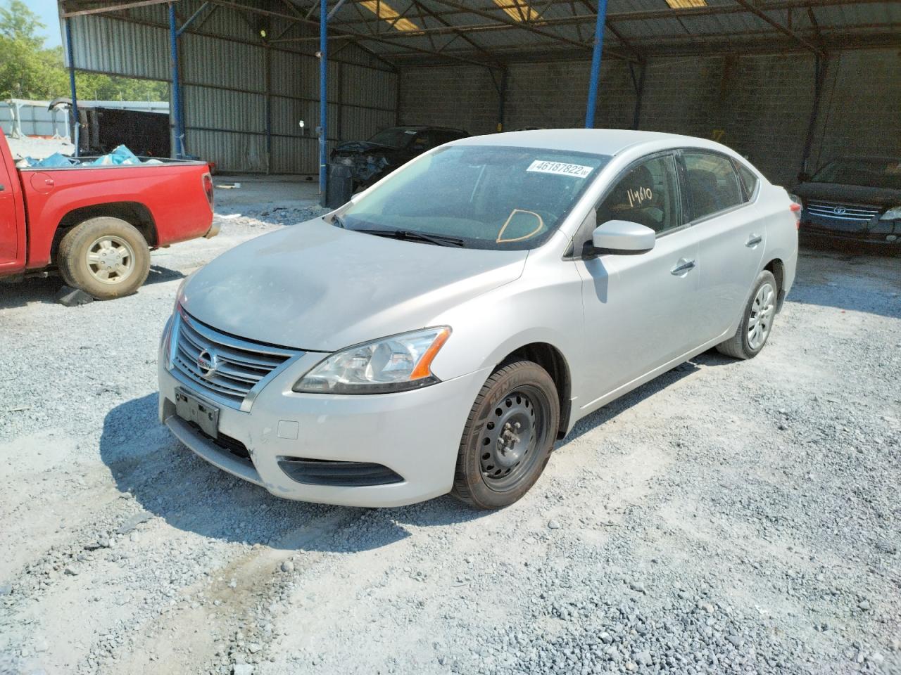 Photo 2 from auction – 2015 NISSAN SENTRA S with VIN 3N1AB7AP3FY304539