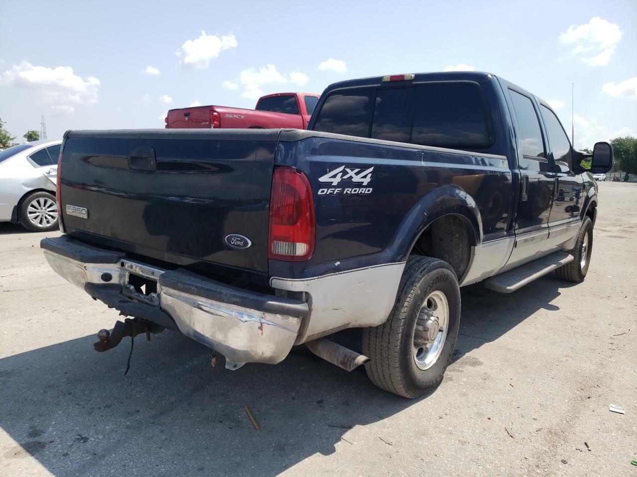 Photo 4 from auction – 2002 FORD F250 SUPER with VIN 1FTNW21F92EC31374