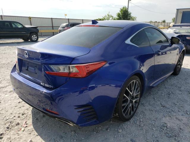 Photo 4 from auction – 2017 LEXUS RC 200T with VIN JTHHA5BC0H5005684