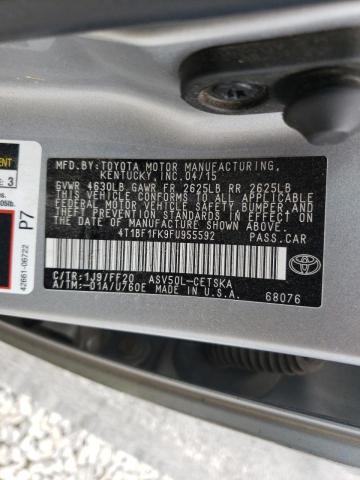 Photo 10 from auction – 2015 TOYOTA CAMRY LE with VIN 4T1BF1FK9FU955592