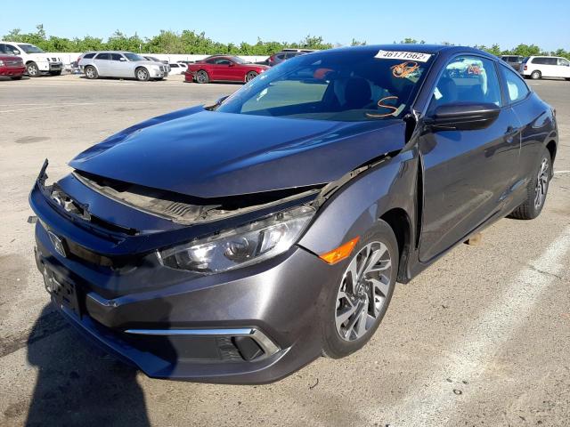 Photo 2 from auction – 2019 HONDA CIVIC LX with VIN 2HGFC4B69KH305636