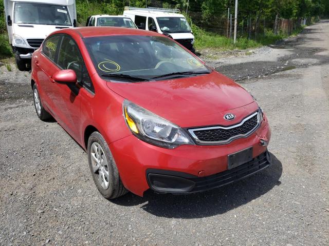KIA RIO EX 2015 with VIN KNADN4A33F6420566 - Photo from auction
