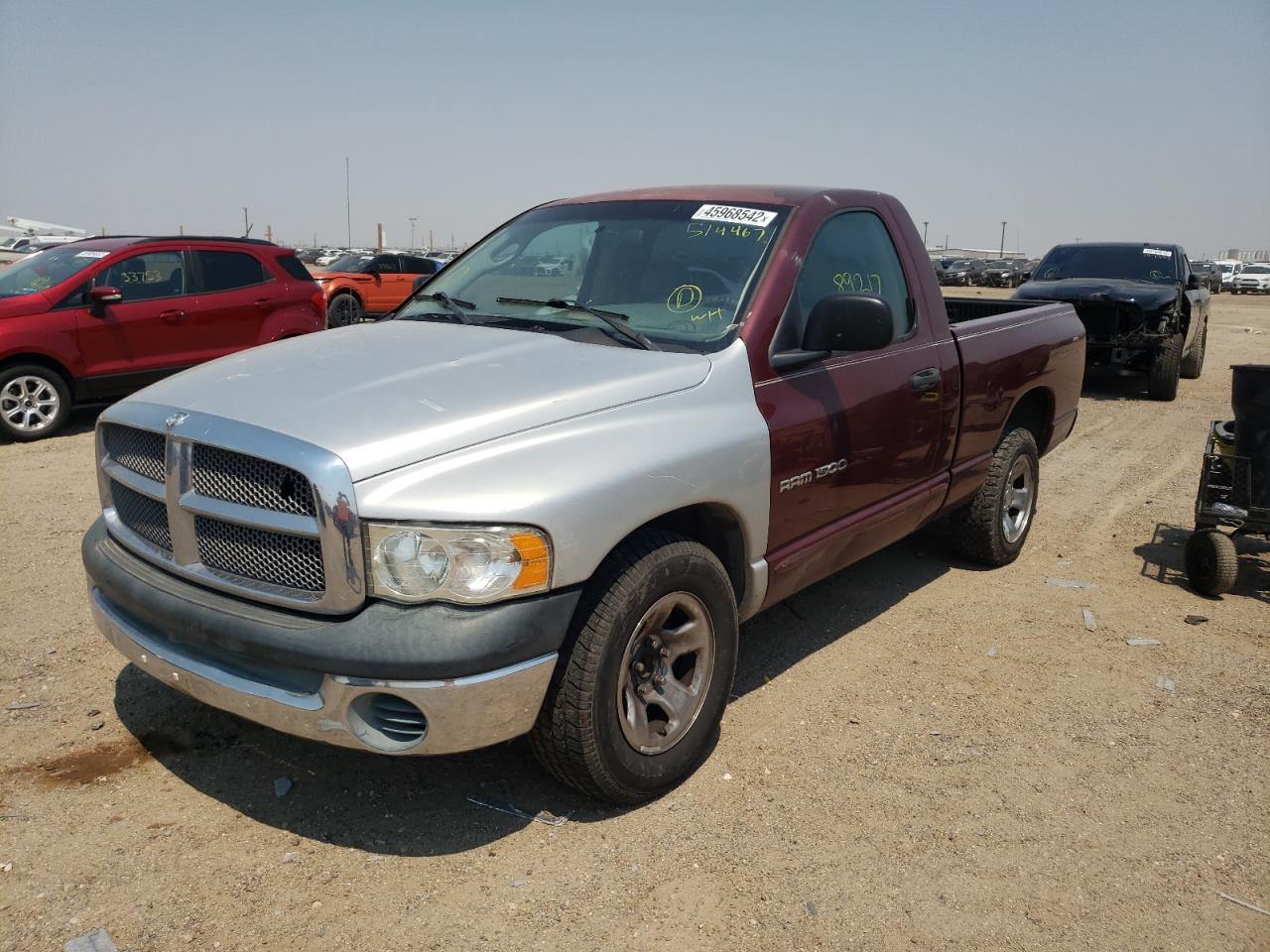 Photo 2 from auction – 2003 DODGE RAM 1500 S with VIN 1D7HA16K43J514467