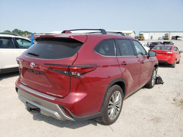 Photo 4 from auction – 2021 TOYOTA HIGHLANDER with VIN 5TDFZRBH0MS078370