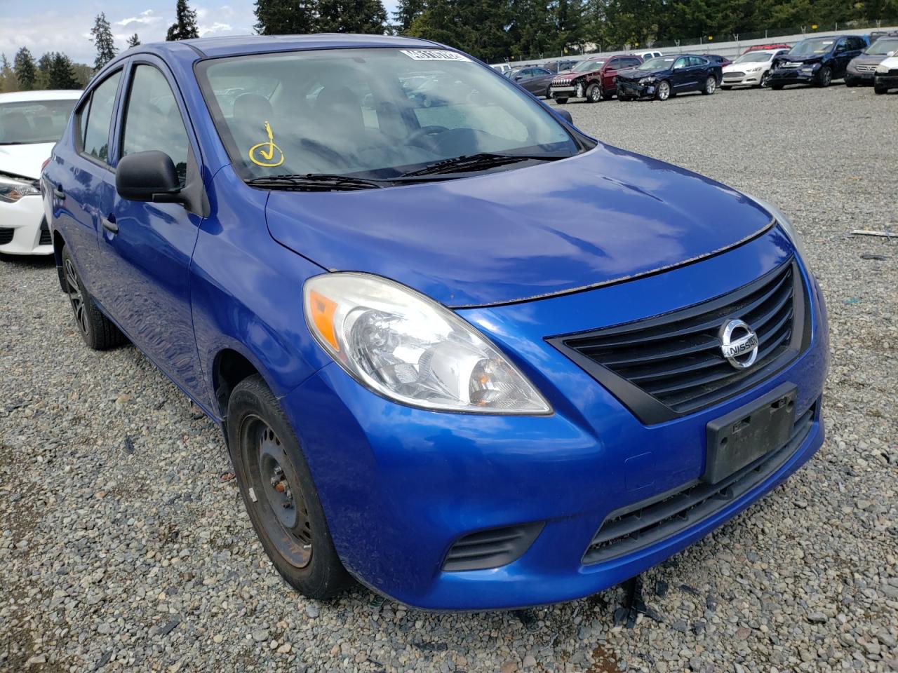 Photo 14 from auction – 2012 NISSAN VERSA S with VIN 3N1CN7AP6CL855430