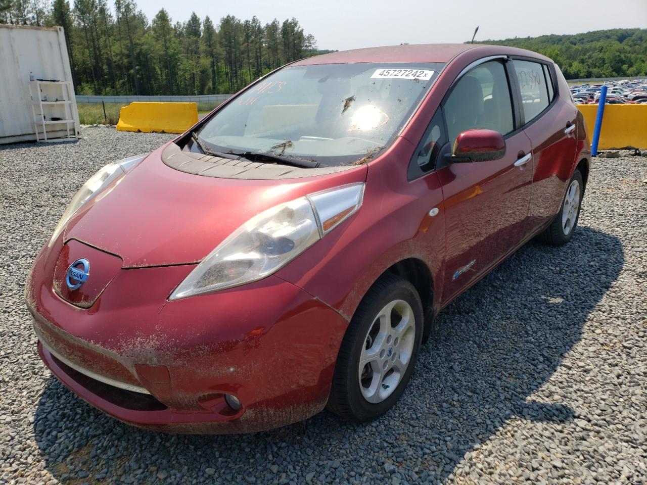 Photo 2 from auction – 2012 NISSAN LEAF SV with VIN JN1AZ0CP7CT015040