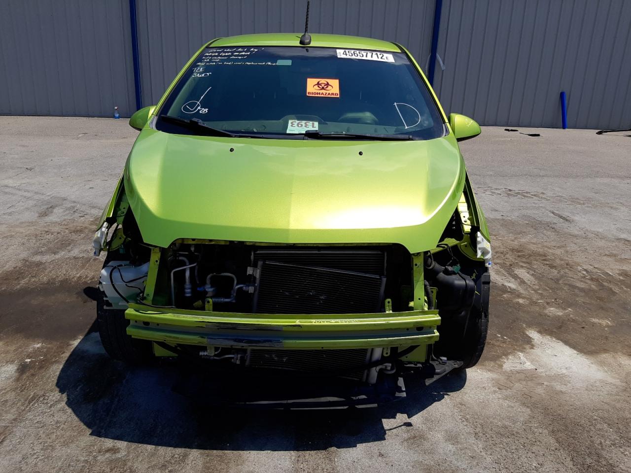 Photo 9 from auction – 2013 CHEVROLET SPARK LS with VIN KL8CB6S9XDC539194