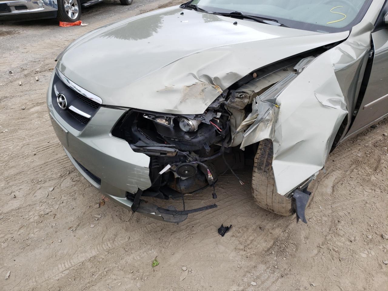 Photo 9 from auction – 2008 HYUNDAI SONATA SE with VIN 5NPEU46F68H363124
