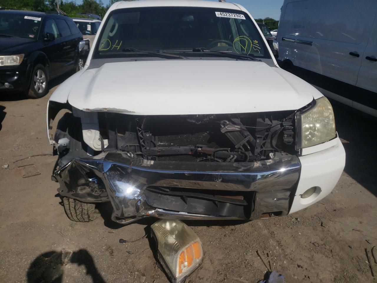 Photo 9 from auction – 2007 NISSAN ARMADA SE with VIN 5N1BA08A77N706667