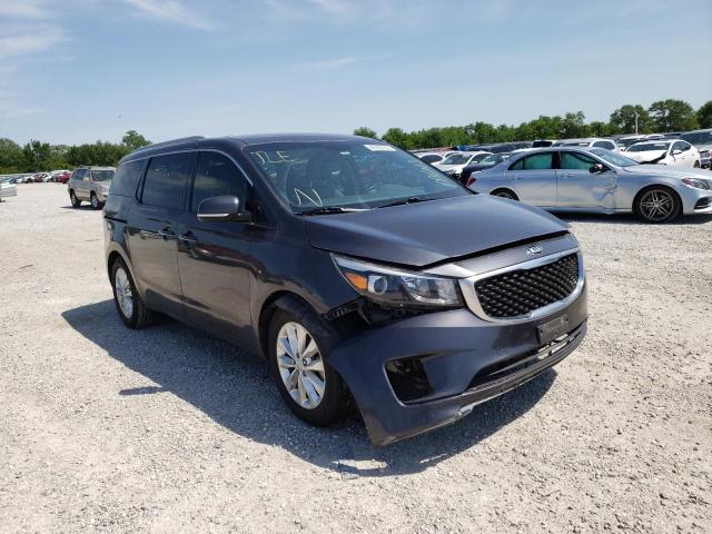 KIA SEDONA EX 2015 with VIN KNDMC5C12F6024347 - Photo from auction