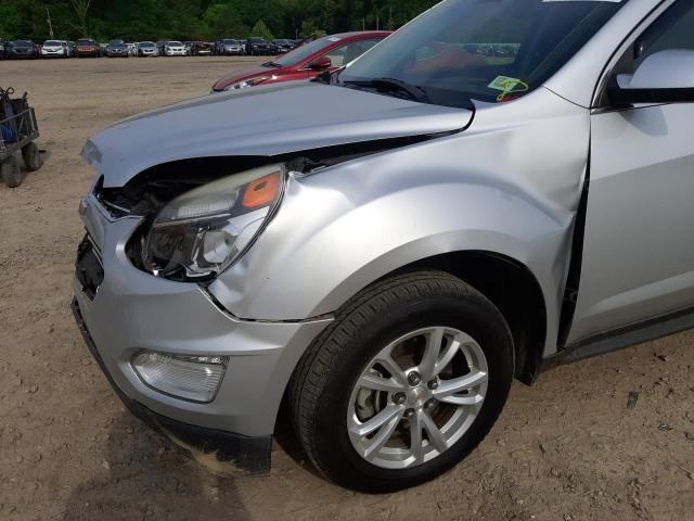 Photo 9 from auction – 2016 CHEVROLET EQUINOX LT with VIN 2GNALCEK7G6156245