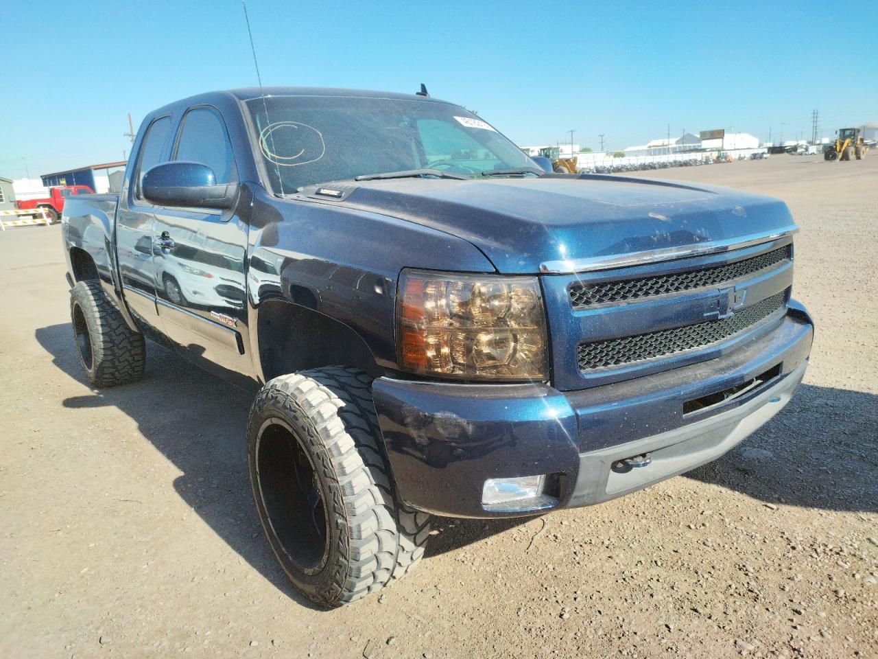 CHEVROLET SILVERADO 2008 with VIN 1GCEK19Y68Z214531 - Photo from auction