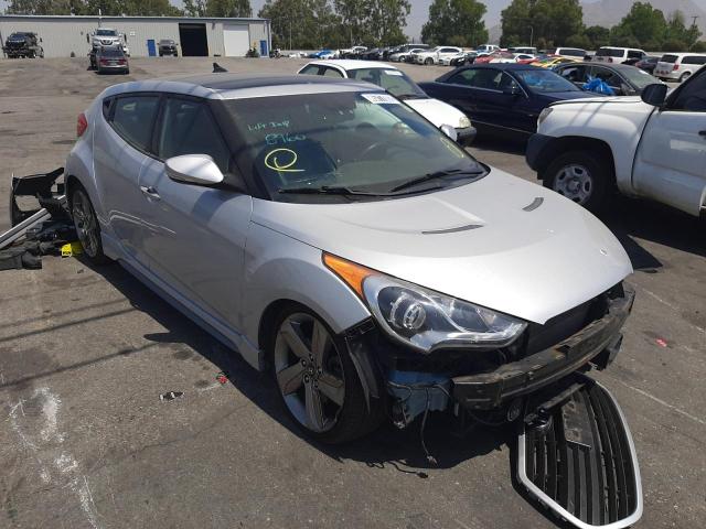 HYUNDAI VELOSTER T 2013 with VIN KMHTC6AE9DU085464 - Photo from auction
