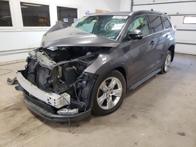 Photo 2 from auction – 2014 TOYOTA HIGHLANDER with VIN 5TDDKRFH1ES034434