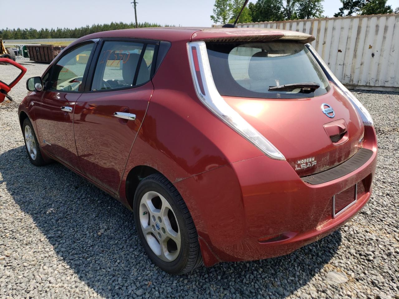 Photo 3 from auction – 2012 NISSAN LEAF SV with VIN JN1AZ0CP7CT015040