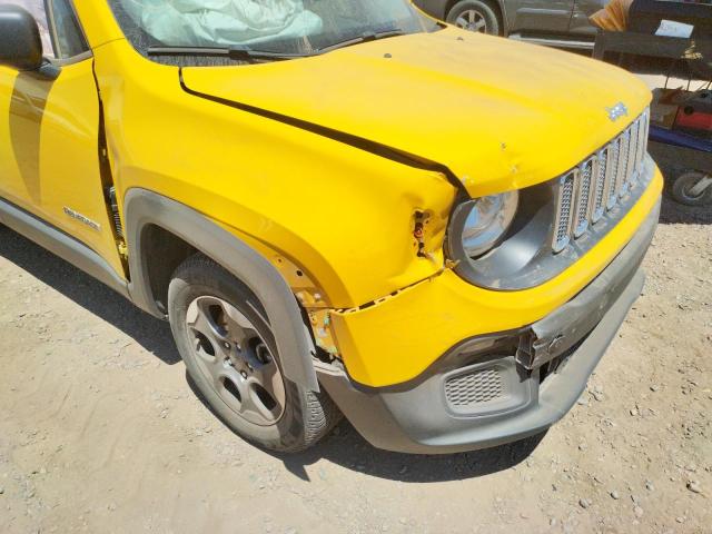 Photo 9 from auction – 2016 JEEP RENEGADE S with VIN ZACCJAATXGPD90876