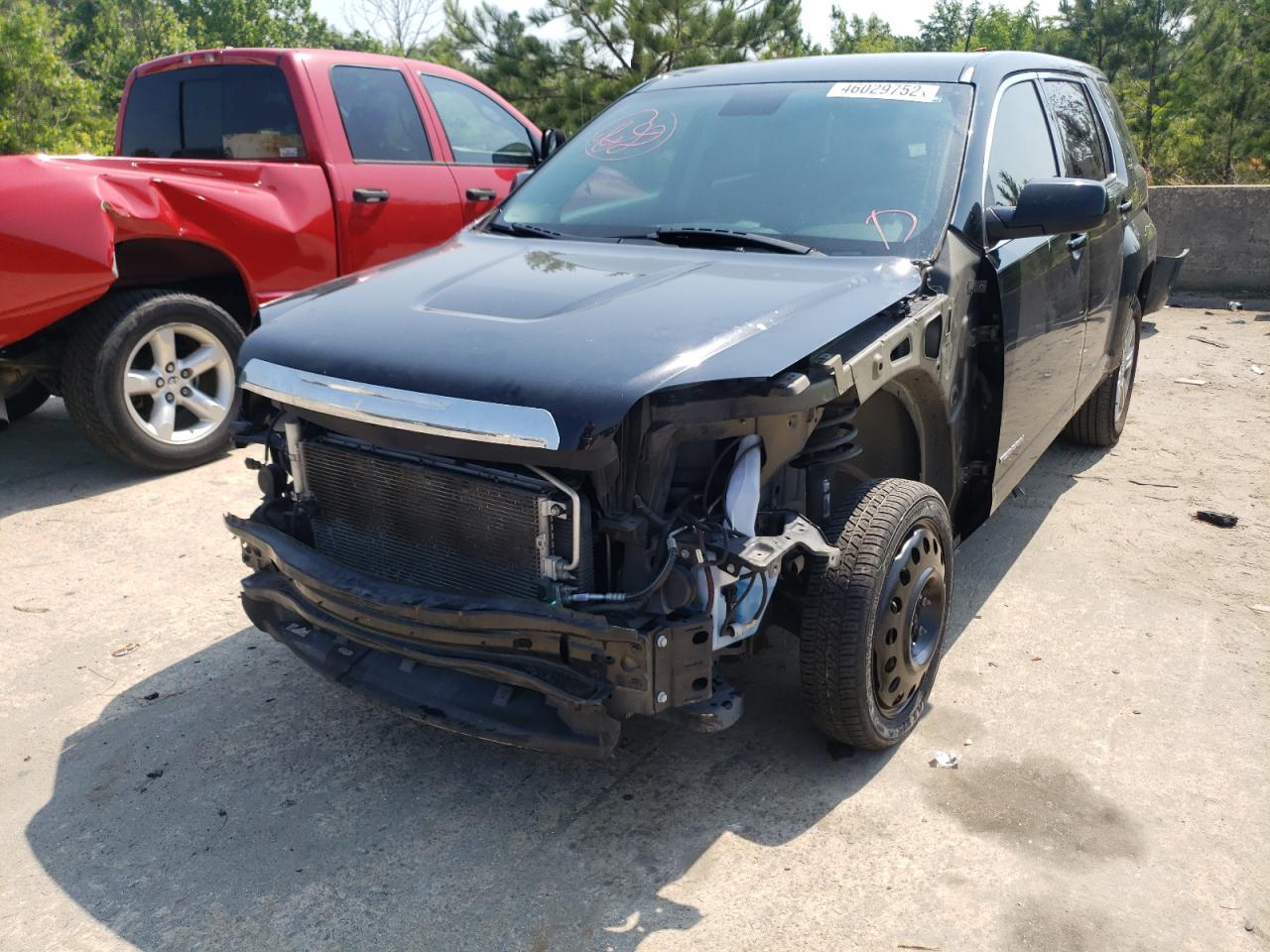 Photo 9 from auction – 2016 GMC TERRAIN SL with VIN 2GKALMEK8G6121877