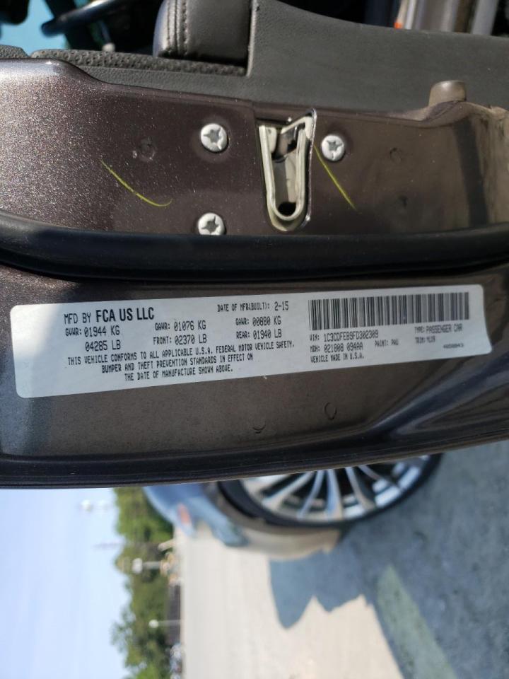Photo 10 from auction – 2015 DODGE DART GT with VIN 1C3CDFEB9FD302309