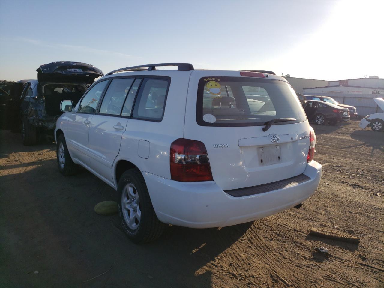 Photo 3 from auction – 2007 TOYOTA HIGHLANDER with VIN JTEGD21A670171332