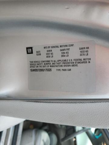 Zdjęcie 10 z aukcji – 2008 BUICK LUCERNE CX z VIN 1G4HD57288U175026
