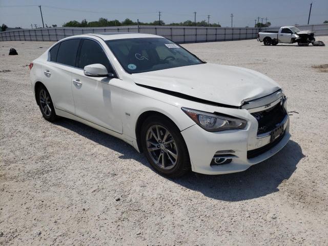 INFINITI Q50 PREMIU 2017 with VIN JN1EV7AP9HM740133 - Photo from auction
