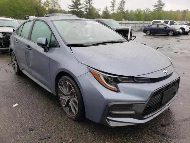 TOYOTA COROLLA SE 2021 with VIN 5YFS4MCE8MP062317 - Photo from auction