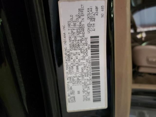Photo 10 from auction – 2004 TOYOTA SEQUOIA LI with VIN 5TDBT48AX4S220933