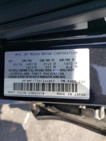 Photo 10 from auction – 2016 MAZDA 3 SPORT with VIN JM1BM1T73G1344857