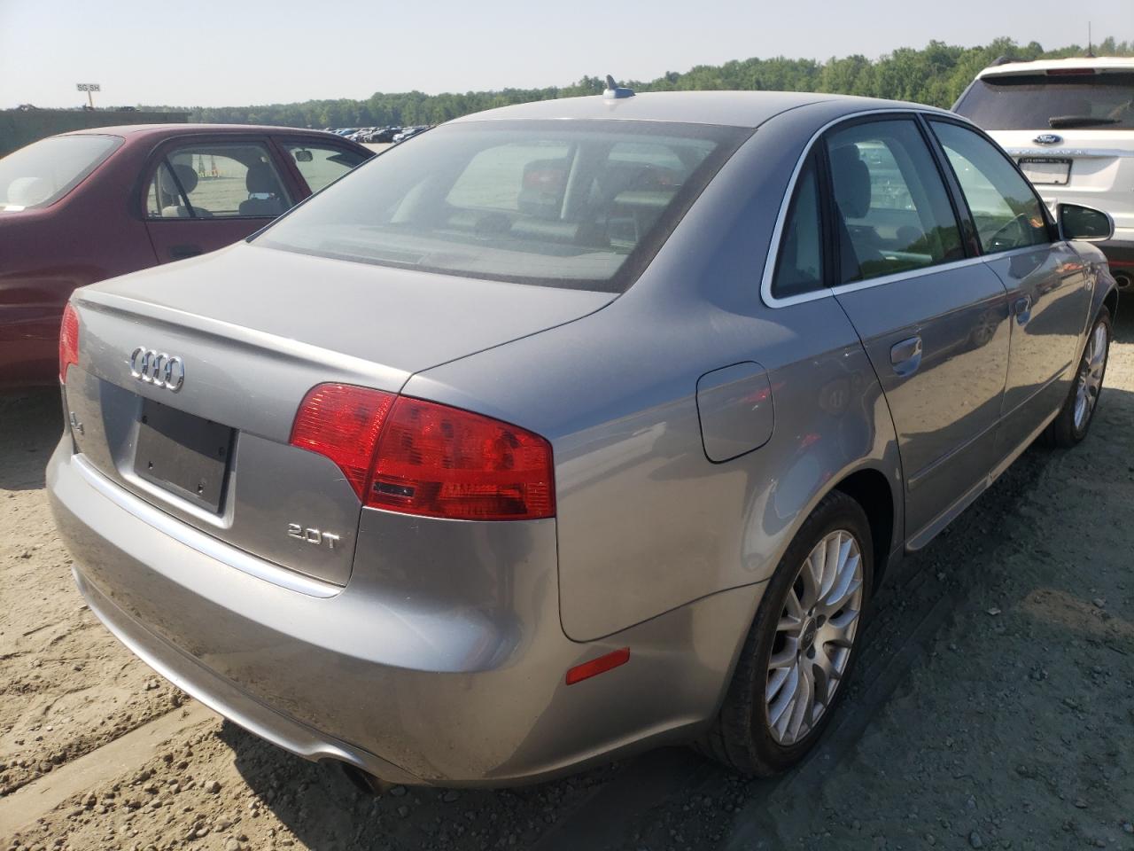 Photo 4 from auction – 2008 AUDI A4 with VIN WAUAF78E58A165766