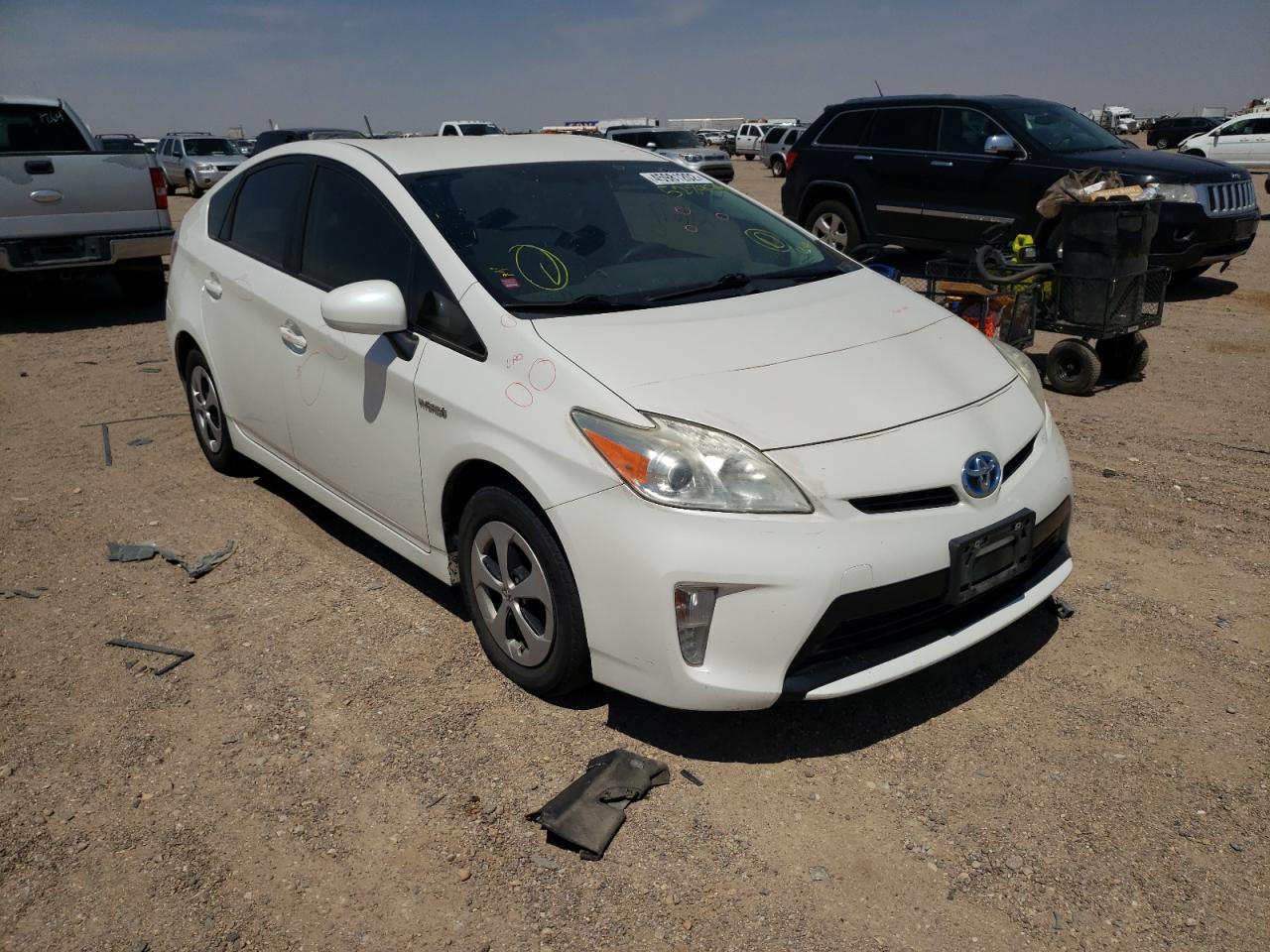 TOYOTA PRIUS 2012 with VIN JTDKN3DU1C5528954 - Photo from auction