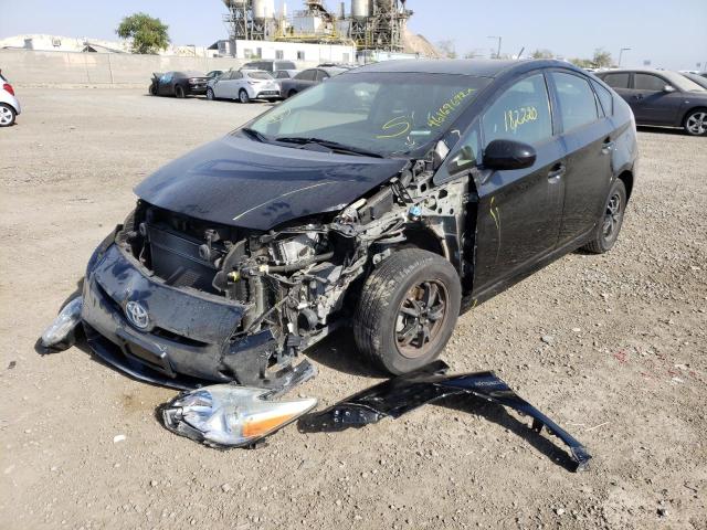 Photo 2 from auction – 2013 TOYOTA PRIUS with VIN JTDKN3DU9D5653749