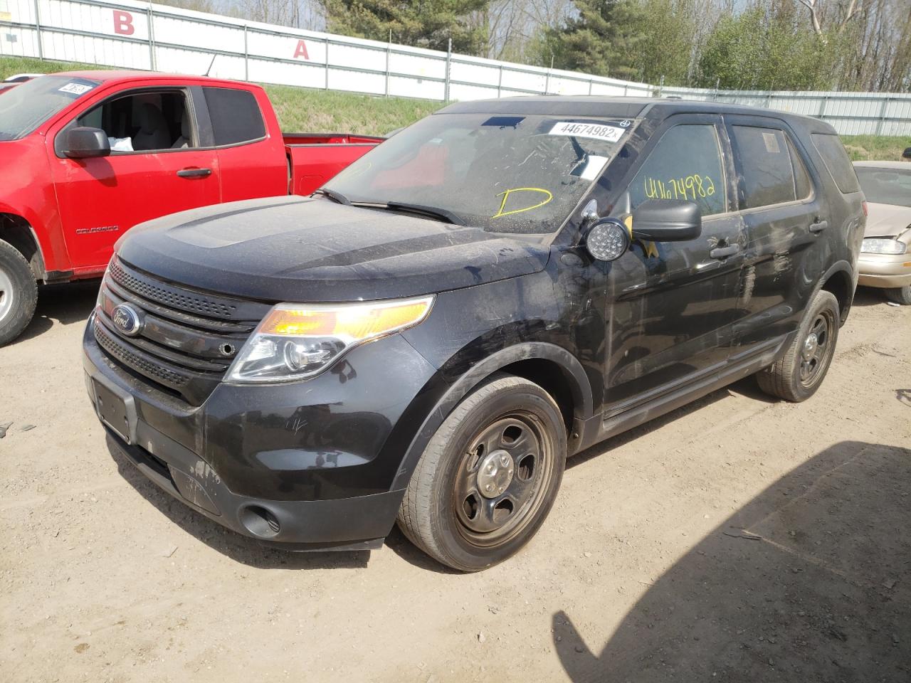 Photo 2 from auction – 2014 FORD EXPLORER P with VIN 1FM5K8AR7EGB02675