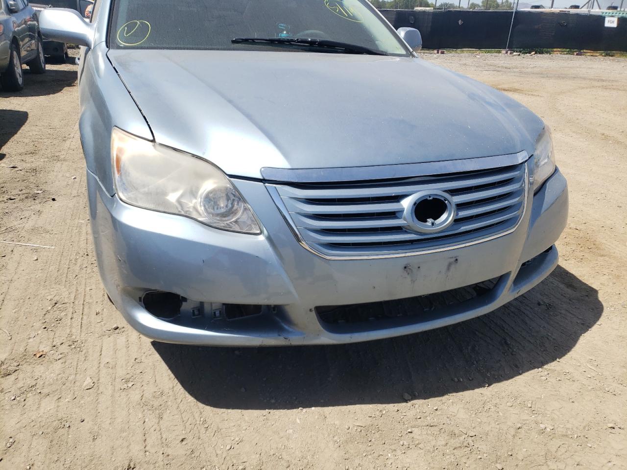 Photo 9 from auction – 2009 TOYOTA AVALON XL with VIN 4T1BK36B79U337652