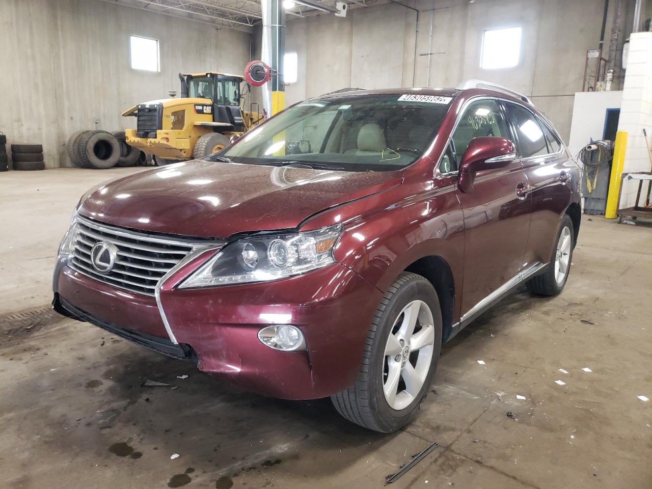 Photo 2 from auction – 2015 LEXUS RX 350 BAS with VIN 2T2BK1BA1FC254941