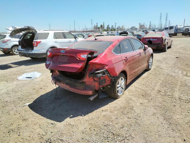 Photo 9 from auction – 2016 FORD FUSION SE with VIN 3FA6P0H75GR397020