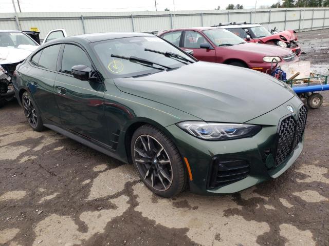 Photo 1 from auction – 2022 BMW M440XI GRA with VIN WBA13AW08NFL46579