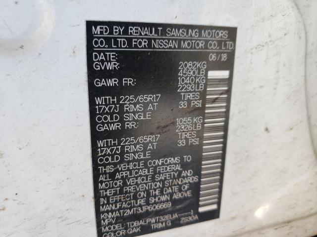Photo 10 from auction – 2018 NISSAN ROGUE S with VIN KNMAT2MT3JP606669