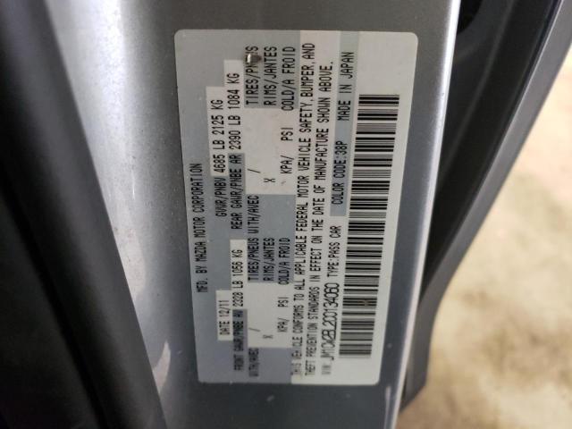 Photo 10 from auction – 2012 MAZDA 5 with VIN JM1CW2BL2C0134060