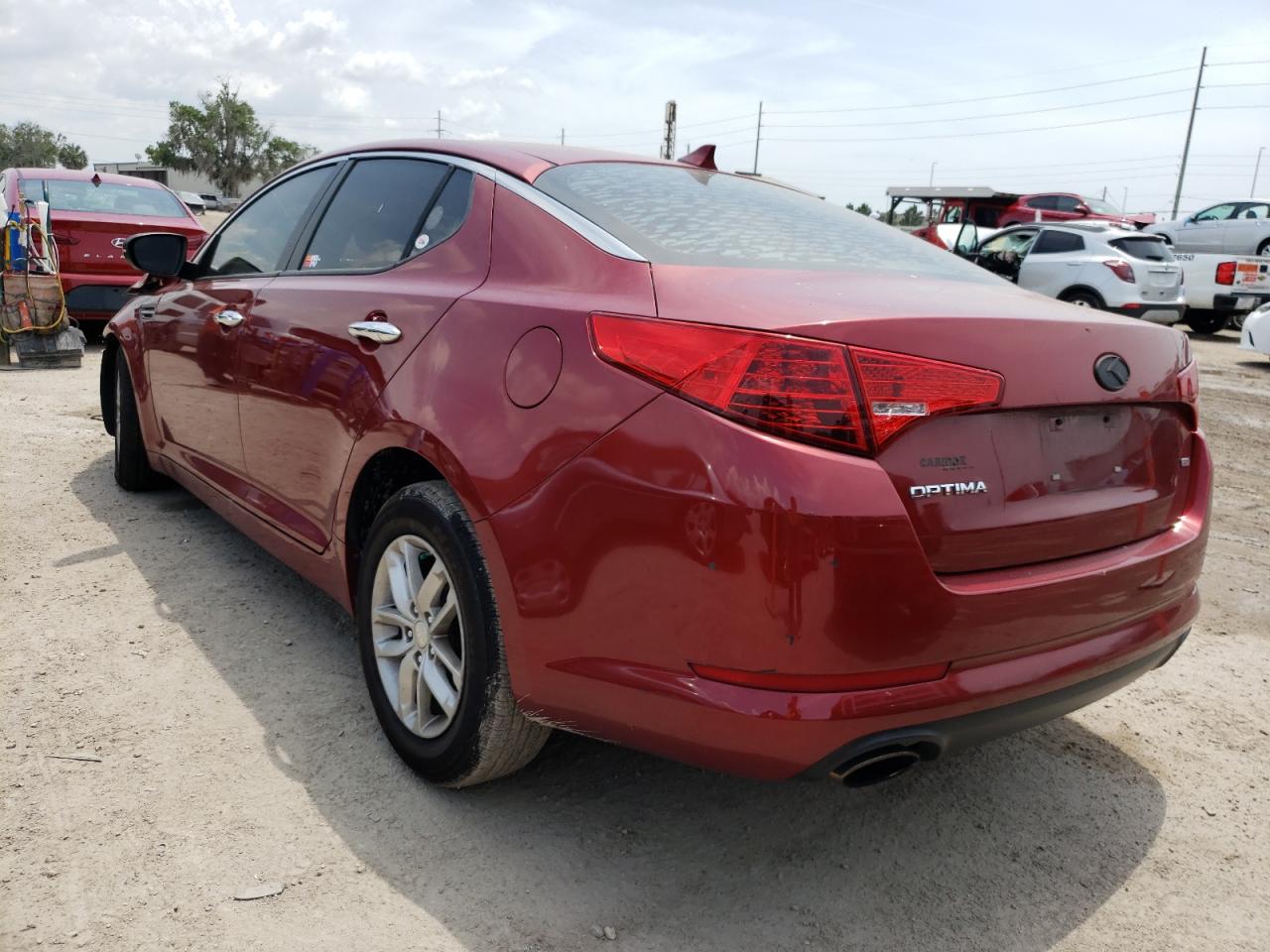 Photo 3 from auction – 2013 KIA OPTIMA LX with VIN 5XXGM4A74DG253249