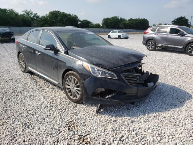 HYUNDAI SONATA SPO 2015 with VIN 5NPE34AF1FH044916 - Photo from auction