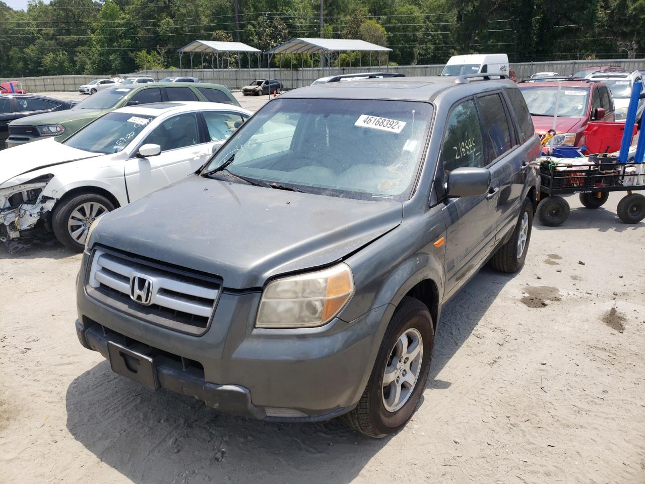 Photo 2 from auction – 2008 HONDA PILOT EXL with VIN 5FNYF28538B004585