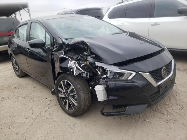 NISSAN VERSA SV 2021 with VIN 3N1CN8EV1ML877013 - Photo from auction