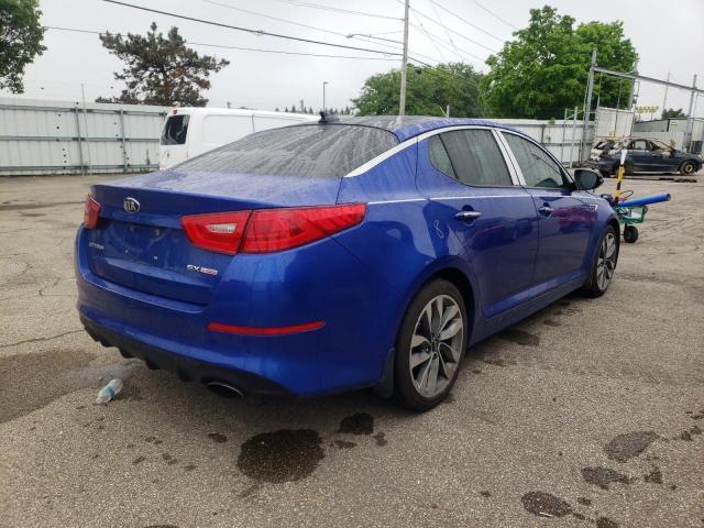Photo 4 from auction – 2014 KIA OPTIMA SX with VIN 5XXGR4A64EG306008
