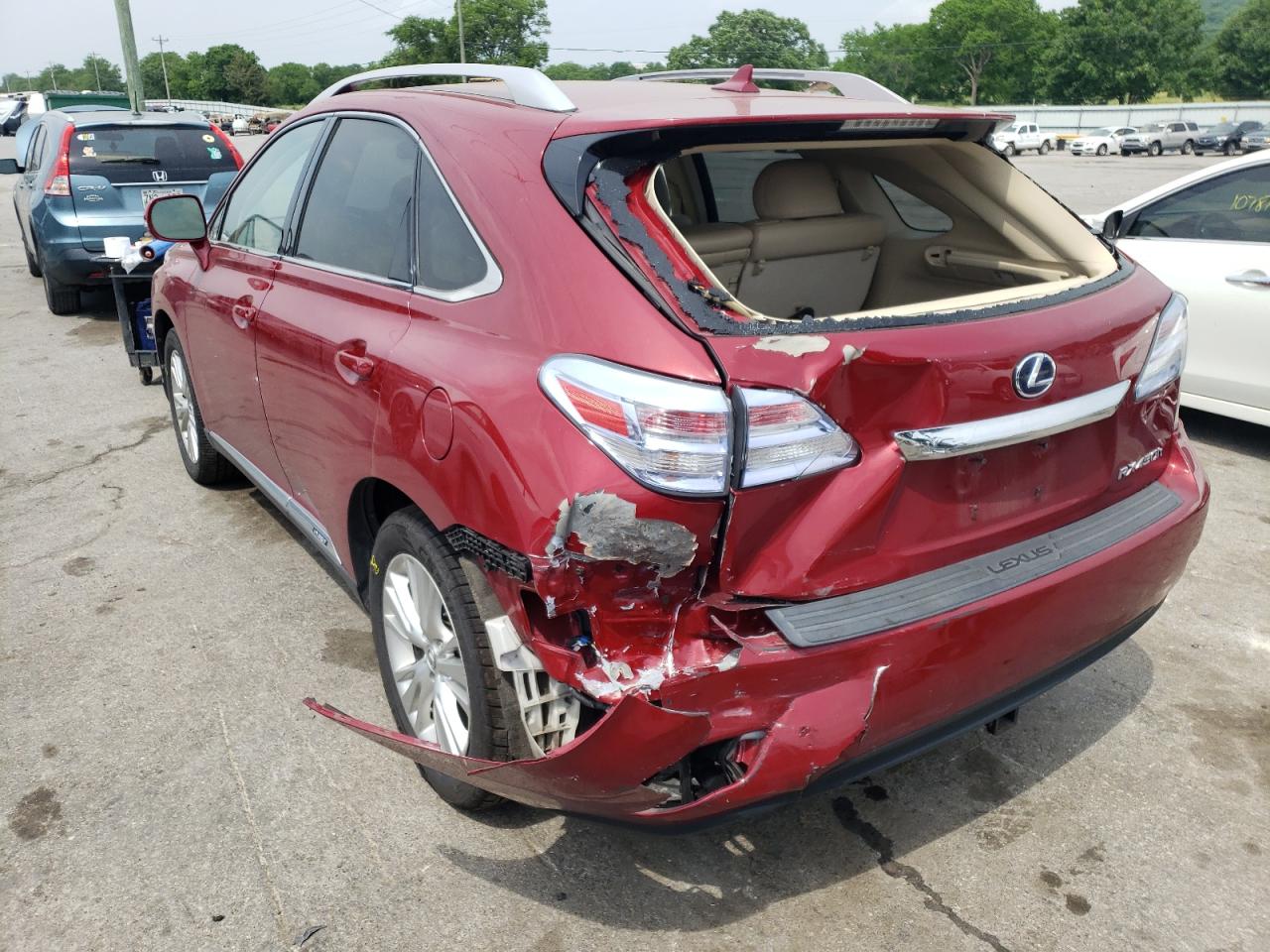Photo 3 from auction – 2012 LEXUS RX 450 with VIN JTJBC1BA3C2428517