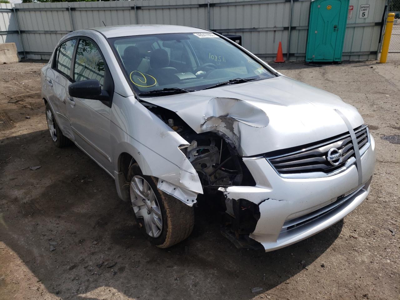 Photo 1 from auction – 2010 NISSAN SENTRA 2.0 with VIN 3N1AB6AP1AL706625