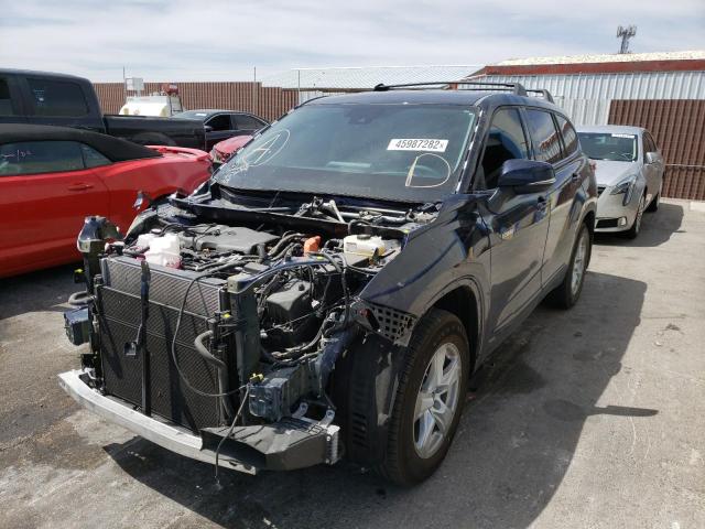 Photo 2 from auction – 2021 TOYOTA HIGHLANDER with VIN 5TDBBRCH5MS517712
