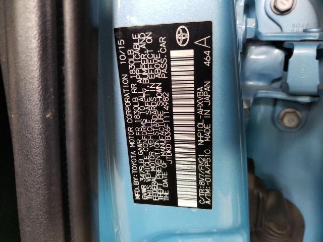 Photo 10 from auction – 2015 TOYOTA PRIUS C with VIN JTDKDTB36F1114982