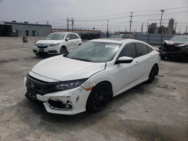Photo 2 from auction – 2017 HONDA CIVIC SI with VIN 2HGFC1E58HH707707